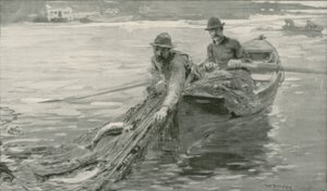 Lachsfischen am Fraser River, British Columbia