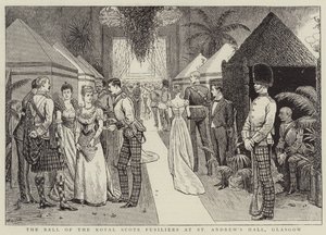 Der Ball der Royal Scots Fusiliers in der St. Andrew
