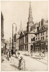 Das Alte Rathaus, Dundee, um 1930