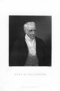 Arthur Wellesley, 1. Duke of Wellington, britischer Soldat und Staatsmann, 1893 von William Roffe
