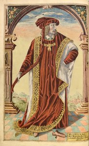 Kaiser Maximilian I., aus Honor Military, and Civill, William Segar, veröffentlicht von Robert Barker, London, 1602 von William Rogers