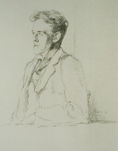 Porträt von Hilaire Belloc
