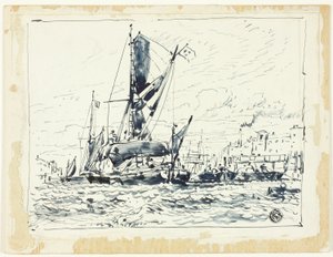 Boot im Hafen