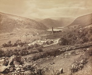 Das Tal von Glendalough, County Wicklow, Irland von William Russell Sedgfield