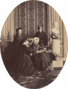 Königin Victoria in Trauer, 1862