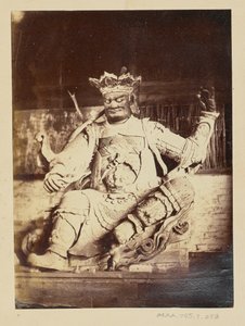 [Chinesische Skulptur des Windgottes]