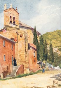 Kirche von Perti, nahe Castello Gavone von William Scott