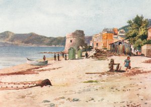 Am Ufer, Alassio von William Scott