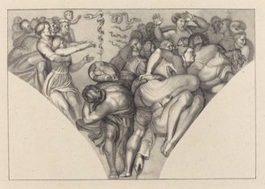 Eherne Schlange, von Michelangelo