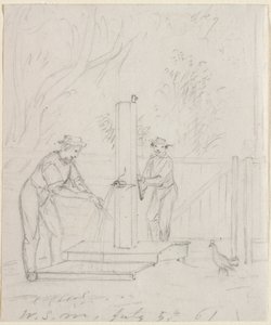 Am Brunnen, 1861