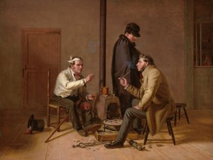 Die harte Geschichte - Szene in einer Landtaverne, 1837 von William Sidney Mount