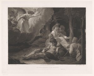 Verkündigung an die Hirten von William Skelton