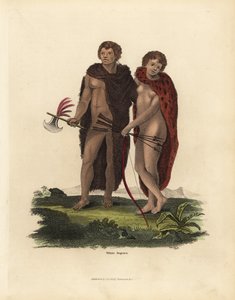 Albino afrikanischer Mann und Frau von William Smellie