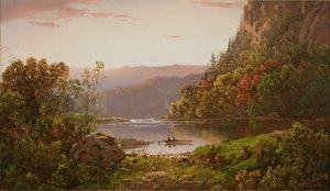 Am Valley River, Virginia von William Sonntag