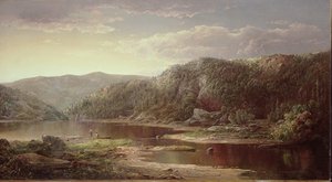 Am Shenandoah von William Sonntag