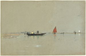 Eine venezianische Lagune
