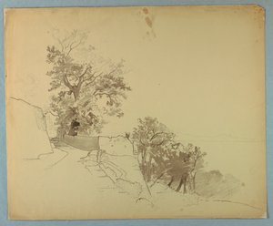 Studie einer Landschaft