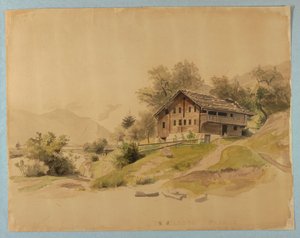 Studie einer Landschaft