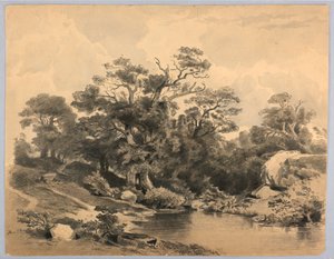 Landschaftsstudie von William Stanley Haseltine