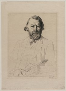Dr. Joachim, 1887 von William Strang