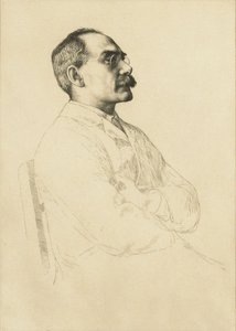 Porträt von Rudyard Kipling
