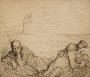 Die Agonie im Garten von William Strang
