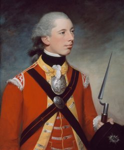 Kapitän Thomas Hewitt, 10. Regiment zu Fuß, der 1781 eine Leichte Kompanie in Lexington befehligte