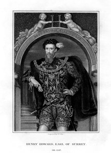 Henry Howard, Earl of Surrey, englischer Aristokrat und Dichter, 1829