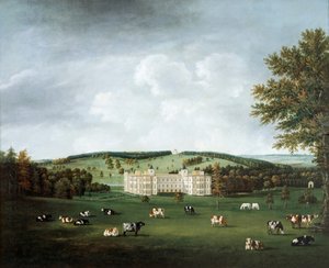 Audley End und der Ring Hill Tempel von William Tomkins