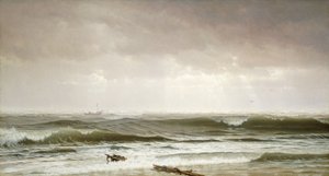 Entlang der Küste, 1870 von William Trost Richards