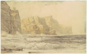 Baldart Castle, Kilkee, County Clare, Irland von William Trost Richards