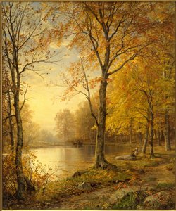 Altweibersommer von William Trost Richards