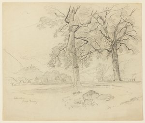 Landschaft, Brienzersee, Interlaken, Schweiz von William Trost Richards