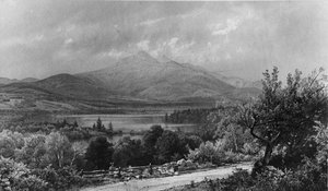 Mount Chocorua und See, 1873