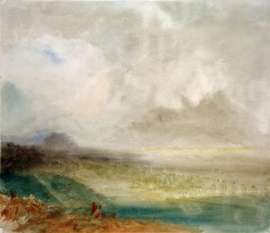 Das Rhônetal bei Sion