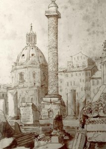Die Trajanssäule in Rom