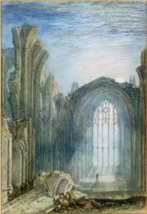 Melrose Abbey: Eine Illustration zu Sir Walter Scotts The La von Joseph Mallord William Turner