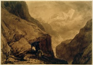 Mt St Gothard von Joseph Mallord William Turner