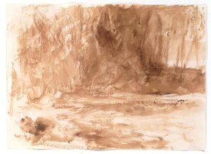 Studie am Fluss Washburn, Yorkshire von Joseph Mallord William Turner