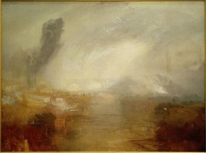 Die Themse oberhalb der Waterloo-Brücke