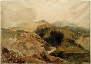 Yr Aran und Y Wyddfa von den Hängen des Moel Hebog