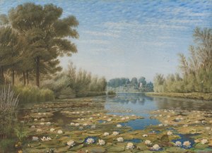 Szene bei Shipton on Cherwell, Oxfordshire