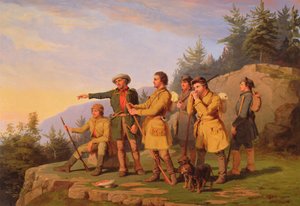 Boones erster Blick auf Kentucky, 1849