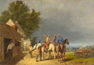 Erste Nachricht von der Schlacht von Lexington, 1847