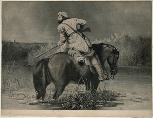 Der letzte Schuss der Fallensteller von William Tylee Ranney