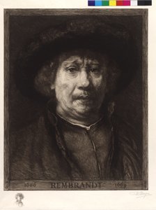 Selbstporträt von Rembrandt