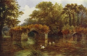 Fluss Avon, Warwick Castle