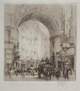 Arco San Carlo, Neapel von William Walcot