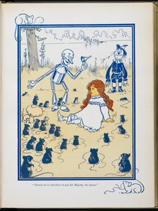 Erlauben Sie mir, Ihnen Ihre Majestät, die Königin, vorzustellen. von William Wallace Denslow