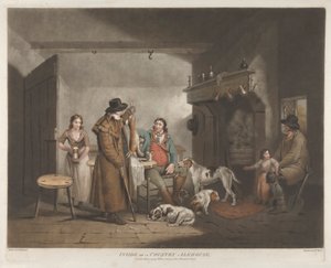 Im Inneren eines Landgasthauses von William Ward